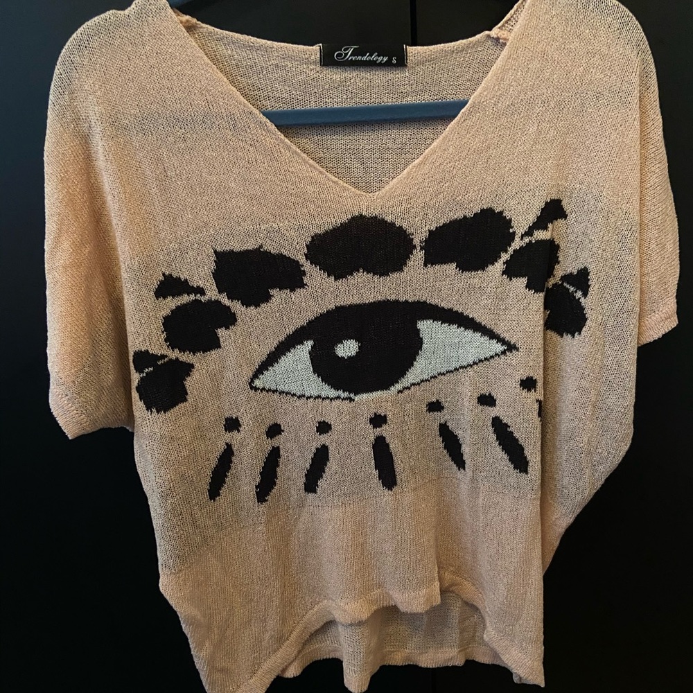 Trendology Evil Eye Crop Top
